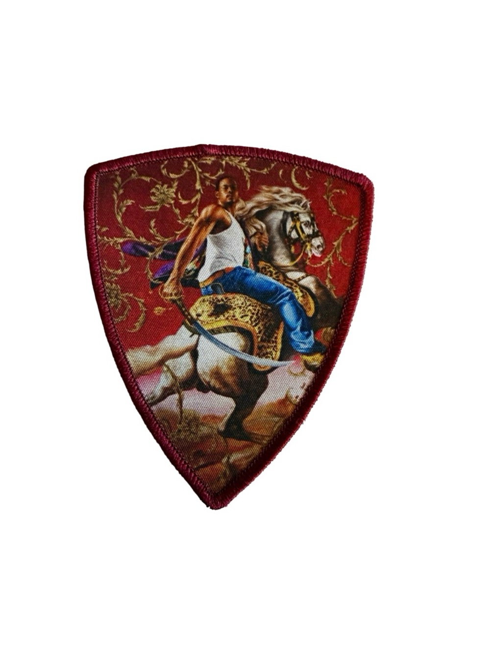 Kehinde Wiley 2007 “Officer of the Hussars” Patch